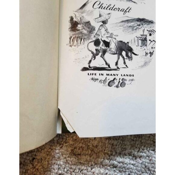 ChildCraft Book Vol 5 Encyclopedia Life in Many Lands - Picture 4 of 9